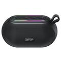 Acefast K15 Air bærbar Bluetooth-høyttaler 6W – IPX7, RGB-belysning, TWS – svart
