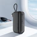 Acefast M27-10000 Mini Powerbank 10000mAh med USB-C-kabel - 22.5W - Svart