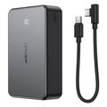 Acefast M29-20000 Powerbank med USB-C-kabel - 20000 mAh, 22.5W - Svart