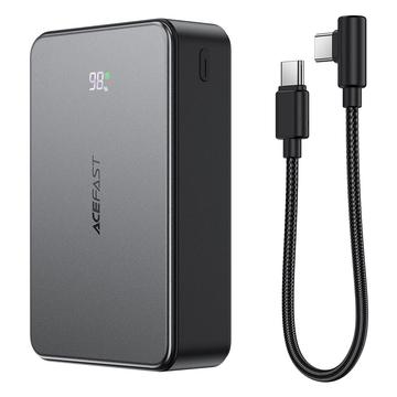 Acefast M29-20000 Powerbank med USB-C-kabel - 20000 mAh, 22.5W