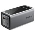 Acefast M33 20000mAh powerbank med 1.96-tommers TFT-skjerm og USB-C-kabel – 100W – grå