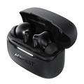 Acefast W5 Hybrid-ANC TWS-øretelefoner - Bluetooth 5.4 - Svart