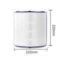 Aktivt karbon / HEPA-filter for Dyson TP04/HP04/DP04/TP05/HP05 luftrenser - 4 stk.