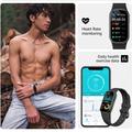 Aktivitetsarmbånd IP67 - Måler hjertefrekvens, skritt, aktivitet og søvn - Svart