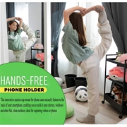 Selvklebende Silikon Sugekopp Mobilholder - 10 Stk. - Lilla