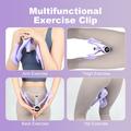 Justerbar 360 hofte- og bekkenbunnstrener - Kegel-trener etter fødsel og toner for innsiden av lårene