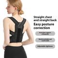 Justerbar holdningskorrigerende ryggstøtte for menn og kvinner - S