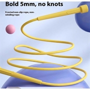 Justerbart hoppetau for barn - 2.8m - gul