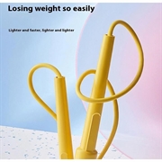 Justerbart hoppetau for barn - 2.8m - gul