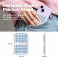 AhaStyle WG206 Telefonholder med silikonsugekopp og innebygd speil