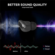 Beats Studio Buds/Buds+/Fit Pro Ahastyle WG150 Ørepropper i silikon - Svart