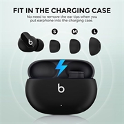 Beats Studio Buds/Buds+/Fit Pro Ahastyle WG150 Ørepropper i silikon - Svart