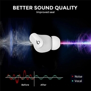 Beats Studio Buds/Buds+/Fit Pro Ahastyle WG150 Ørepropper i silikon - Hvit