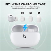 Beats Studio Buds/Buds+/Fit Pro Ahastyle WG150 Ørepropper i silikon - Hvit