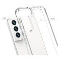 Samsung Galaxy S22 5G Ripebestandig Hybrid-deksel - Kristallklar