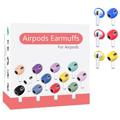 AirPods 3 Silikon Øreklokker - 3 Par - Blå / Rød / Gul