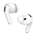 AirPods 4 Ahastyle PT66-4 støydempende ørepropper i silikon - hvit