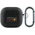 AirPods 4 Oracle Red Bull Carbon Logo-etui - svart