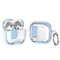 AirPods 4/AirPods 5 beskyttende hybrid-etui med lås og krok