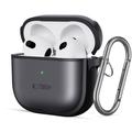 AirPods 4 Tech-Protect Magmat Hybrid-etui - matt svart