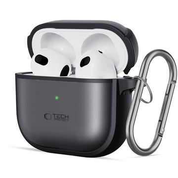 AirPods 4 Tech-Protect Magmat Hybrid-etui - matt svart
