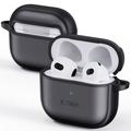 AirPods 4 Tech-Protect Magmat Hybrid-etui - matt svart