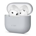 AirPods 4 Tech-Protect silikonetui - Fargestiftgrå