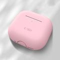 AirPods 4 Tech-Protect-etui i silikon - støvete rosa