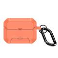 AirPods Pro 3 Dux Ducis Pecs-etui med stativ og krok i legering - oransje
