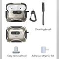 AirPods Pro 3 ESR Cyber FlickLock HaloLock MagSafe-etui - titan