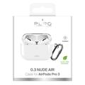 AirPods Pro 3 Puro 0.3 Nude TPU-etui - gjennomsiktig