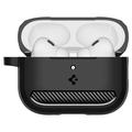 AirPods Pro 3 Spigen Rugged Armor TPU-deksel - Svart