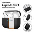 AirPods Pro 3 Tech-Protect silikonetui - svart