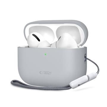 AirPods Pro 3 Tech-Protect silikonetui - Fargestiftgrå