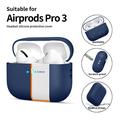 AirPods Pro 3 Tech-Protect silikonetui - Marineblå