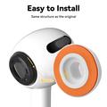 AirPods Pro/Pro 2 AhaStyle WG181 Erstatningsørepropper - 3 par - hvit / oransje