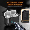 Airpods Pro 3 Tech-Protect Carbonox-etui - svart