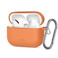 Airpods Pro 3 Tech-Protect silikonetui med krok - Kosmisk oransje