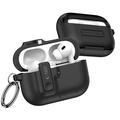 Airpods Pro 3 Tech-Protect Slim Hook-etui - svart