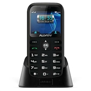 Allview D3 Seniro Mobiltelefon for Eldre med SOS - 3G, Dual SIM - Grå