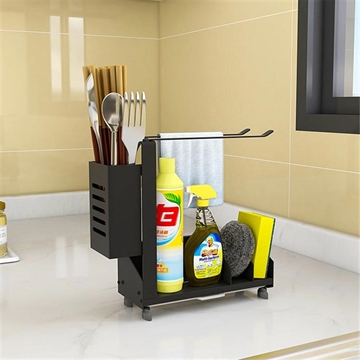 Kjøkkenstativ i aluminium med avløpsbrett