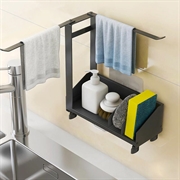 Kjøkkenstativ i aluminium med avløpsbrett