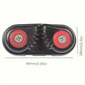 Klamme i aluminium med kulelager for 15mm tau - seilbåt, kajakk og kano