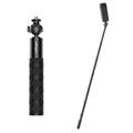 Amagisn Selfie Stick for sportskamera med kulehode og 1/4" skrue for DJI, GoPro, Insta360 - 70 cm
