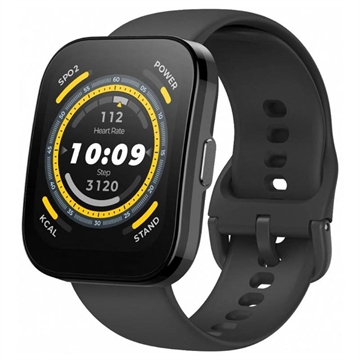 Amazfit Bip 5 smartklokke - 1.91" skjerm - myk svart