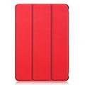 Amazon Fire HD 8 (2020)/8 Plus (2022) Tri-Fold Series Smart Folio-etui - Rød