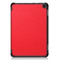Amazon Fire HD 8 (2020)/8 Plus (2022) Tri-Fold Series Smart Folio-etui - Rød
