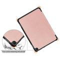 Amazon Fire HD 8 (2020)/8 Plus (2022) Tri-Fold Series Smart Folio-etui - Roségull
