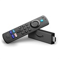 Amazon Fire TV Stick 4K 2021 med Alexa Voice Remote - 8GB/1.5GB (Åpen Emballasje - Bulk) 