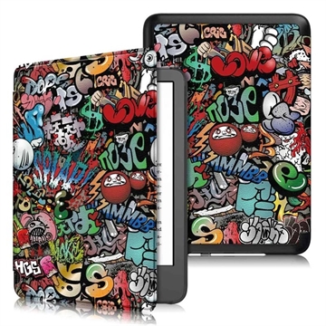 Amazon Kindle 11th Gen (2022) Smart Folio-etui - Graffiti